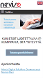 Mobile Screenshot of neviso.fi